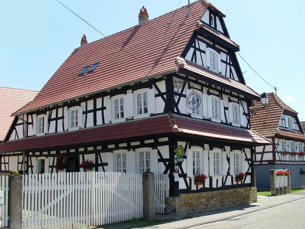 Gites Et Chambres D'Hotes Maison Ungerer Hunspach Экстерьер фото