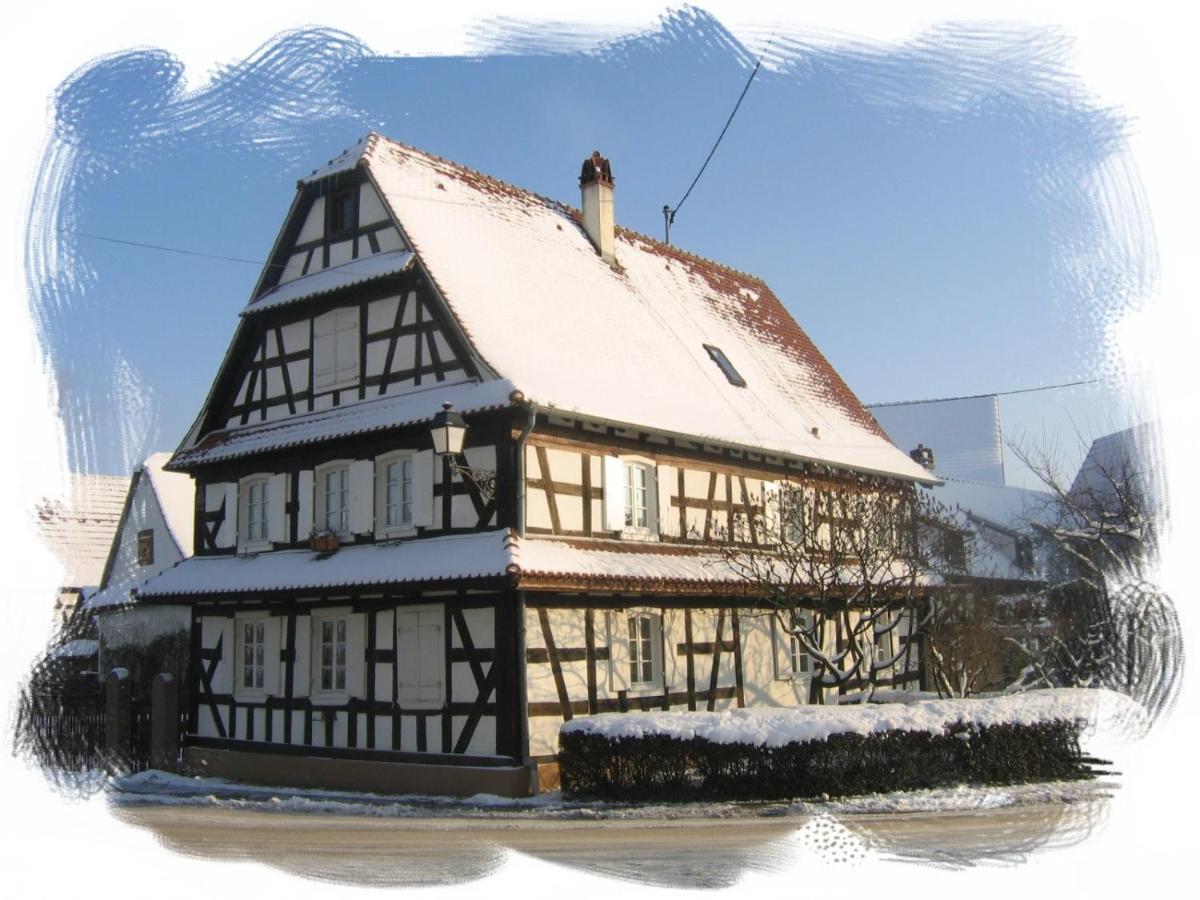 Gites Et Chambres D'Hotes Maison Ungerer Hunspach Экстерьер фото