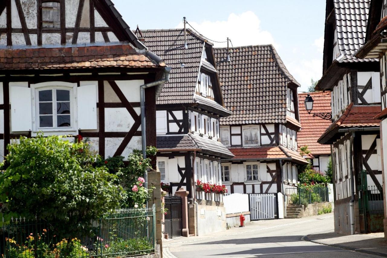 Gites Et Chambres D'Hotes Maison Ungerer Hunspach Экстерьер фото